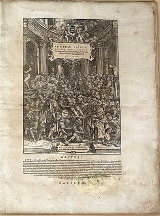 Book Id: 45492 De humani corporis fabrica libri VII epitome. Andreas Vesalius