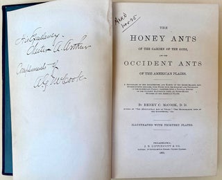 Book Id: 45537 The honey ants of the Garden of the Gods and the occident ants of...