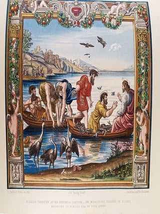 ART TREASURES OF THE UNITED KINGDOM from the Art Treasures Exhibition, Manchester [1857]. Fine chromolithographs by Day & Son. Elaborate stapwork binding by Leighton Son & Hodge.