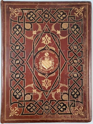 ART TREASURES OF THE UNITED KINGDOM from the Art Treasures Exhibition, Manchester [1857]. Fine chromolithographs by Day & Son. Elaborate stapwork binding by Leighton Son & Hodge.