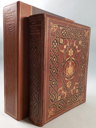 ART TREASURES OF THE UNITED KINGDOM from the Art Treasures Exhibition, Manchester [1857]. Fine chromolithographs by Day & Son. Elaborate stapwork binding by Leighton Son & Hodge.