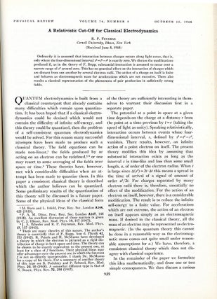 Book Id: 46173 A relativistic cut-off for classical electrodynamics. In The...