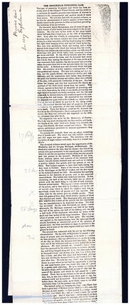 Book Id: 46193 The Englesham [sic] poisoning case. Galley proofs, with pencil...