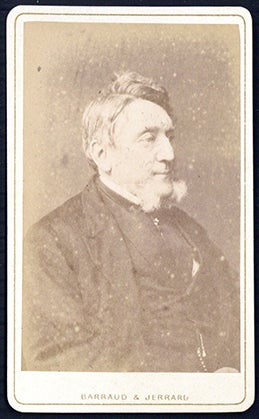 Book Id: 46203 Carte-de-visite photograph portrait by Barraud & Jerrard, signed and dated by Taylor on the verso. Alfred Swaine Taylor.