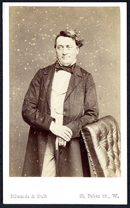 Book Id: 46205 Carte-de-visite photograph portrait ca. 1860 by Edwards & Bult. Alfred Swaine Taylor.