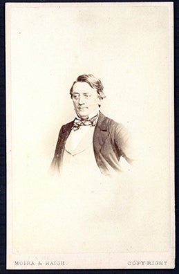 Book Id: 46206 Carte-de-visite photograph portrait by Moira & Haigh ca. 1865....