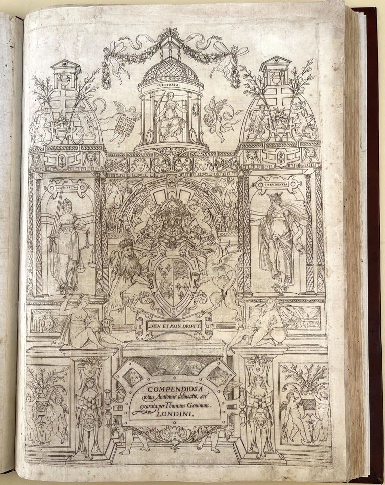 Book Id: 46482 Compendiosa totius anatomie delineatio, aere exarata. Thomas Geminus.