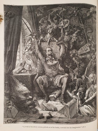 The History of Don Quixote illustrated by Gustav Dore. Extremely fine copy in original decorated cloth.