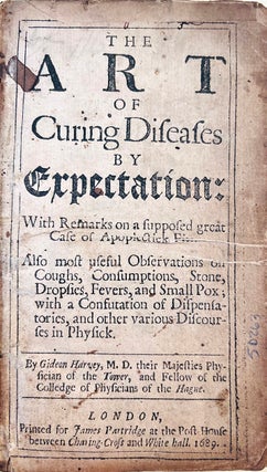 Book Id: 50263 The art of curing diseases by expectation. Gideon Harvey