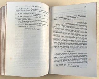 Book Id: 50414 (1) Theorie der lichterzeugung und lichtabsorption; (2) Prinzip...