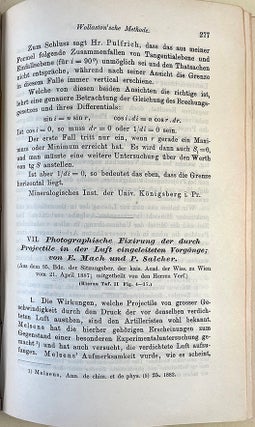 Book Id: 50428 Ernst Mach and The Mach Number: Photographische Fixirung der...