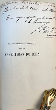 Book Id: 50759 De l'intervention chirurgical dans les affections du rein. Insc....
