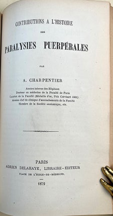 Des accès incomplets d'épilepsie + 2 other titles, one inscribed to P. Ricord.