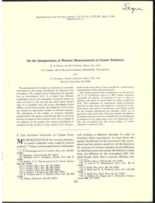 Book Id: 51023 On the interpretation of neutron measurements in cosmic...