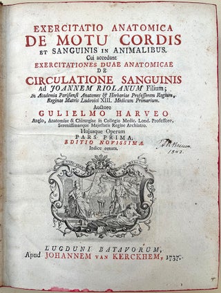 Book Id: 51549 Exercitatio anatomia de motu cordis et sanguinis in animalibus. 2...