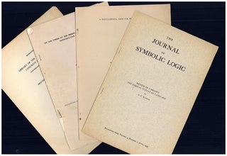 Book Id: 51695 Collection of 28 offprints on mathematical logic, from Martin...