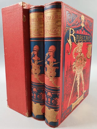 Oeuvres de Rabelais . . . Illustrations de A. Robida. 2 vols., slipcase.