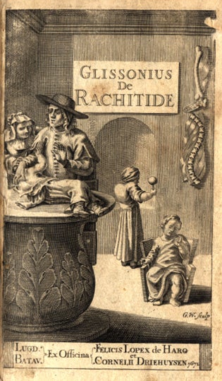Book Id: 6154 De rachitide. Francis Glisson.